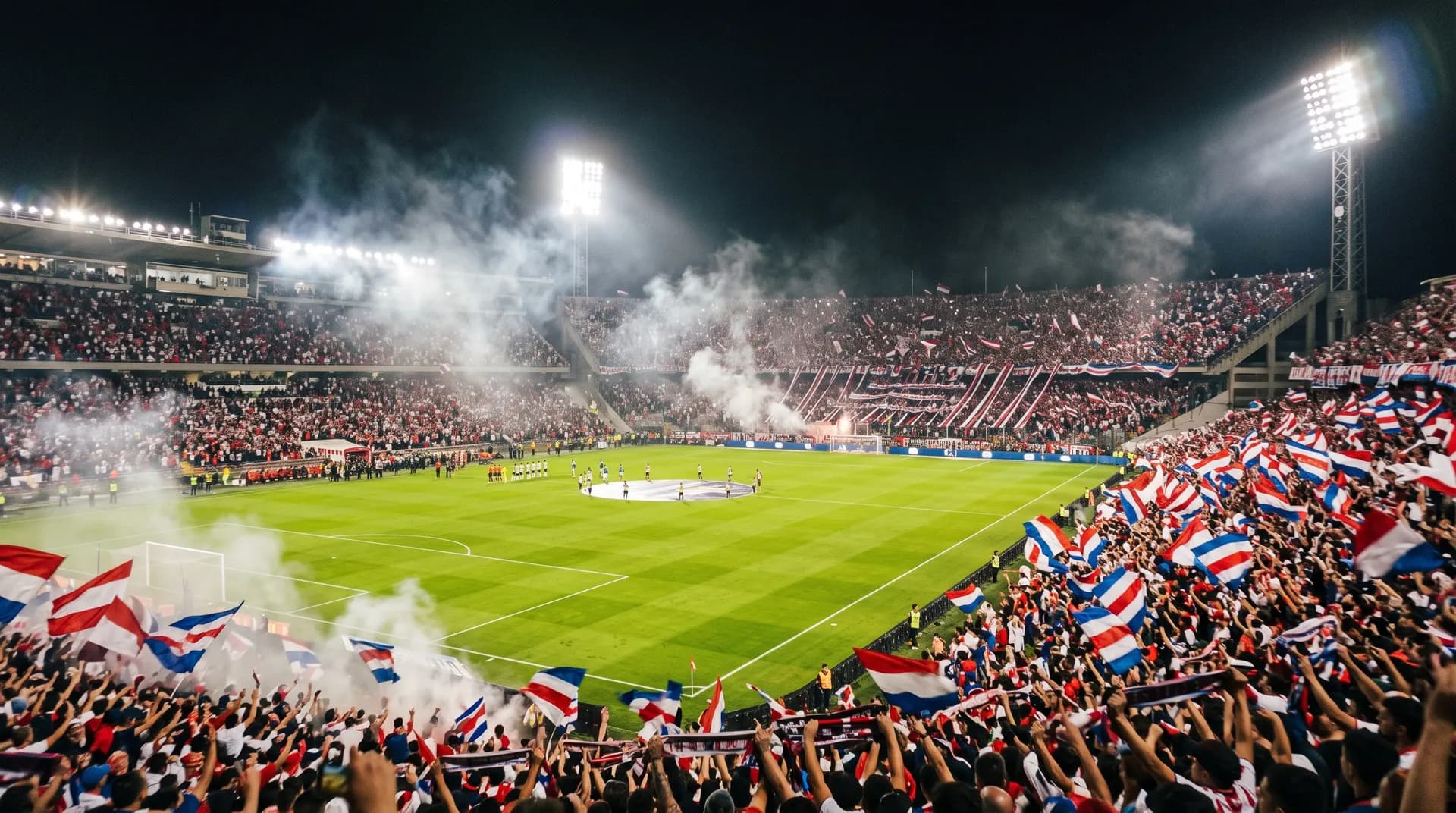 Estadio de fútbol antes del Deportivo Recoleta – Libertad